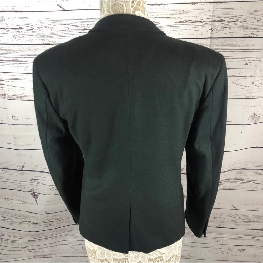 Ladies Blazer Charcoal In Color With Gray Pocket. - image 7